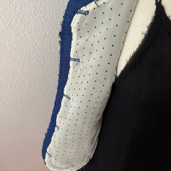 Dark blue classic look jacket slim fit, New With Tag - Picture 6 of 10